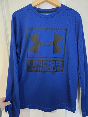 Under Armour Performance Long Sleeve Shirt, Boys Large